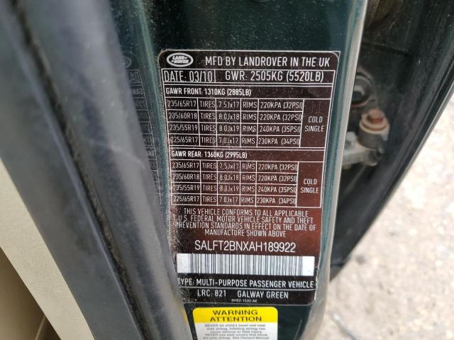 2010 LAND ROVER LR2 HSE TE #3284305015