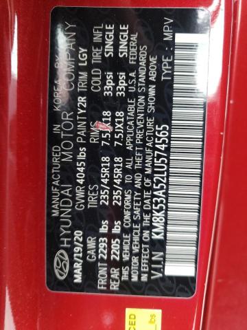 2020 HYUNDAI KONA ULTIMATE KM8K53A52LU574565