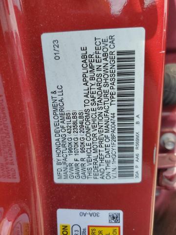 2023 HONDA ACCORD LX - 1HGCY1F28PA004744