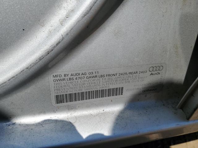 2011 AUDI A4 - WAUEFBFL5BN050221