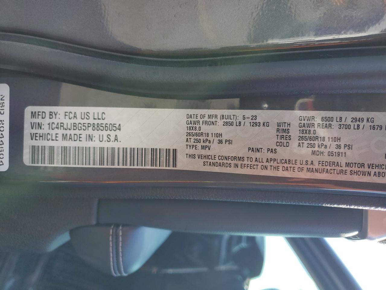 JEEP GRAND CHEROKEE L LIMITED