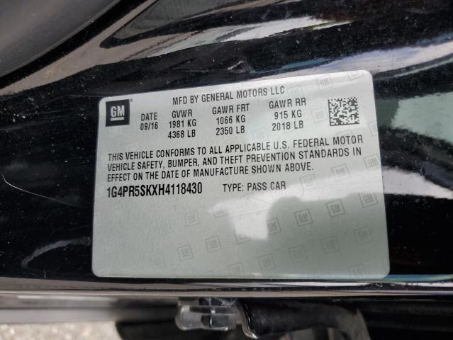 2017 BUICK VERANO SPO 1G4PR5SKXH4118430