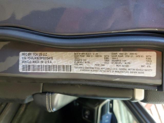 2023 JEEP GRAND CHER 1C4RJKBG9P8815416