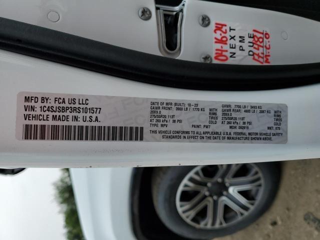 2024 JEEP WAGONEER L 1C4SJSBP3RS101577