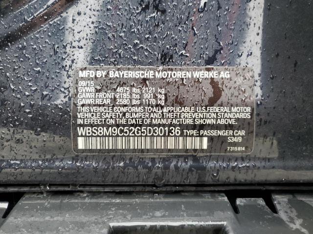2016 BMW M3 WBS8M9C52G5D30136