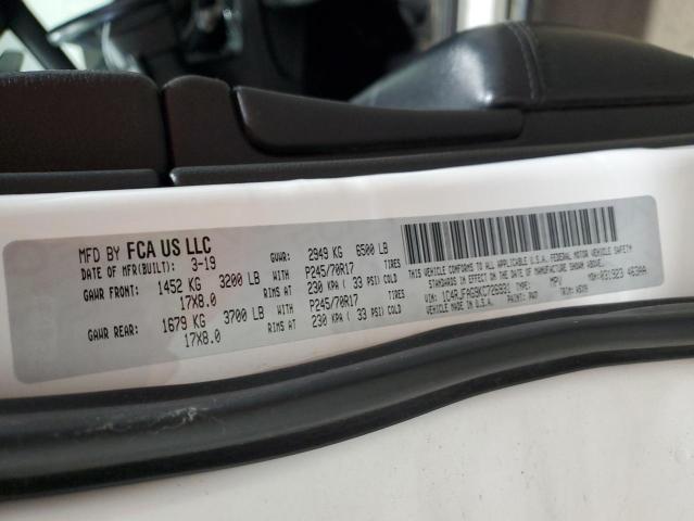 2019 JEEP GRAND CHER 1C4RJFAG9KC726931
