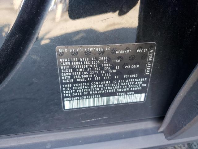 2021 VOLKSWAGEN ID.4 PRO S WVGTMPE27MP059656
