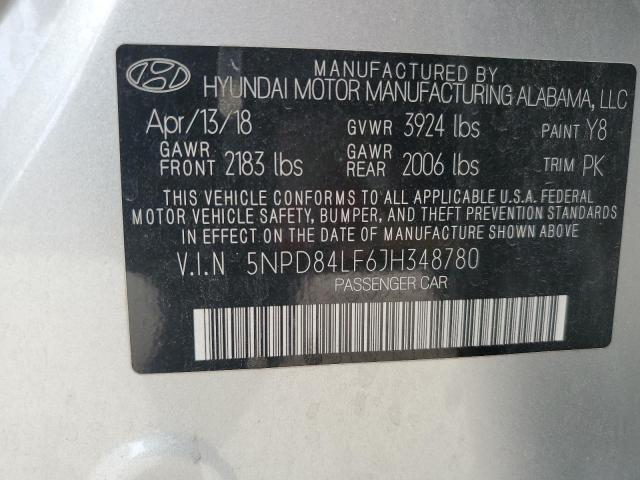 2018 HYUNDAI ELANTRA SE - 5NPD84LF6JH348780