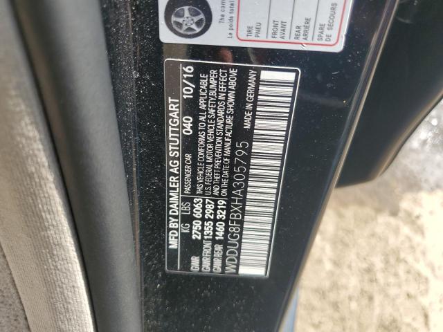 2017 MERCEDES-BENZ S 550 4MAT - WDDUG8FBXHA305795