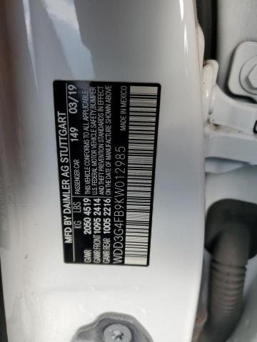 2019 MERCEDES-BENZ A 220 4MAT - WDD3G4FB9KW012985