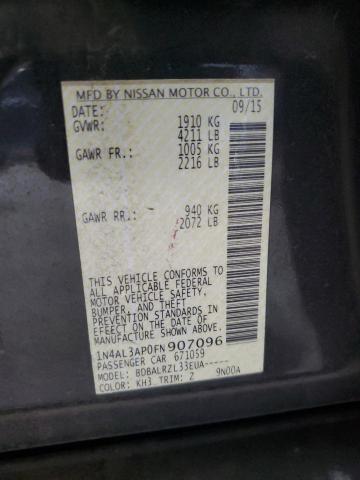2015 NISSAN ALTIMA 2.5 1N4AL3AP0FN907096