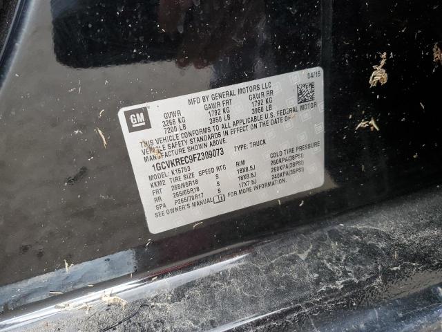 2015 CHEVROLET SILVERADO 1GCVKREC9FZ309073