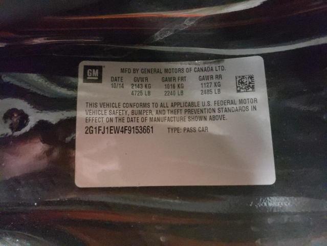 2015 CHEVROLET CAMARO 2SS 2G1FJ1EW4F9153661