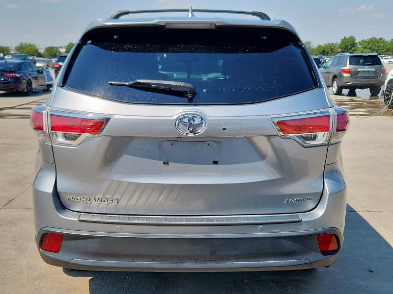 2016 TOYOTA HIGHLANDER - 5TDYKRFH1GS147787