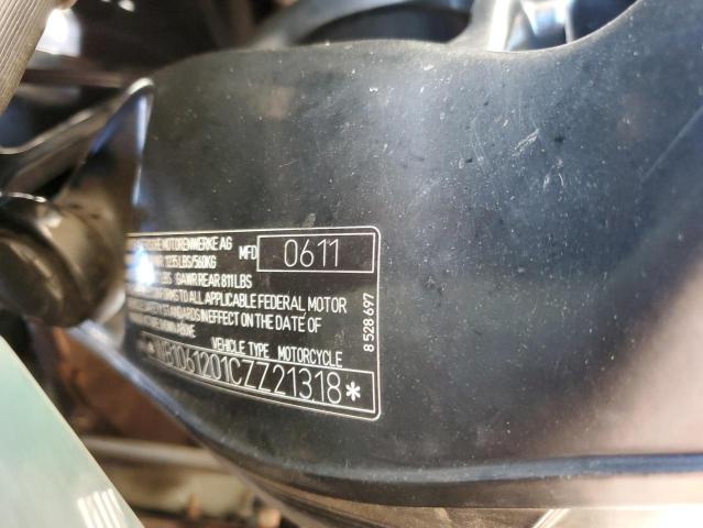 2012 BMW K1600 GTL WB1061201CZZ21318