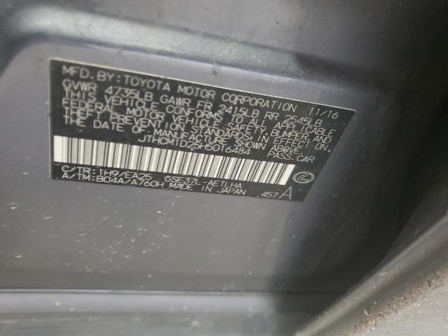 2017 LEXUS IS 300 JTHCM1D25H5016484