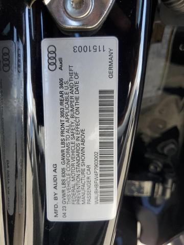 2023 AUDI RS E-TRON GT WAUBHBFW4P7903002