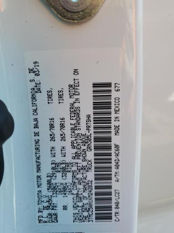 2019 TOYOTA TACOMA DOUBLE CAB - 3TMCZ5AN1KM242032