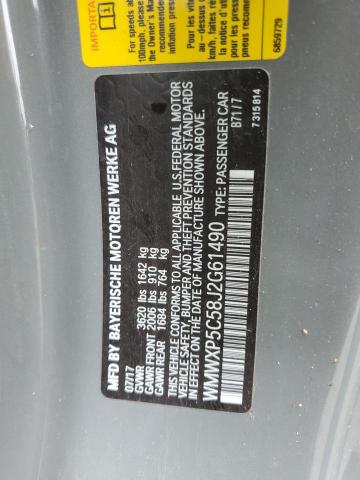 2018 MINI COOPER WMWXP5C58J2G61490