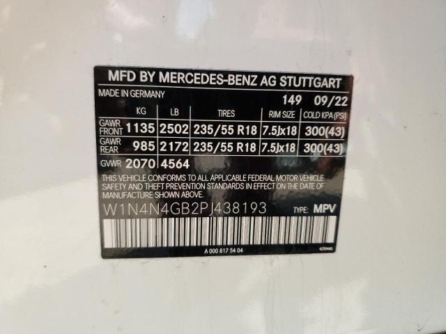 2023 MERCEDES-BENZ GLA 250 W1N4N4GB2PJ438193