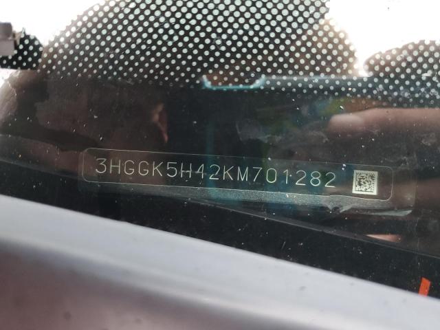 2019 HONDA FIT LX 3HGGK5H42KM701282