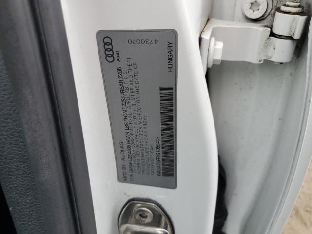 2016 AUDI A3 PREMIUM #3293505435