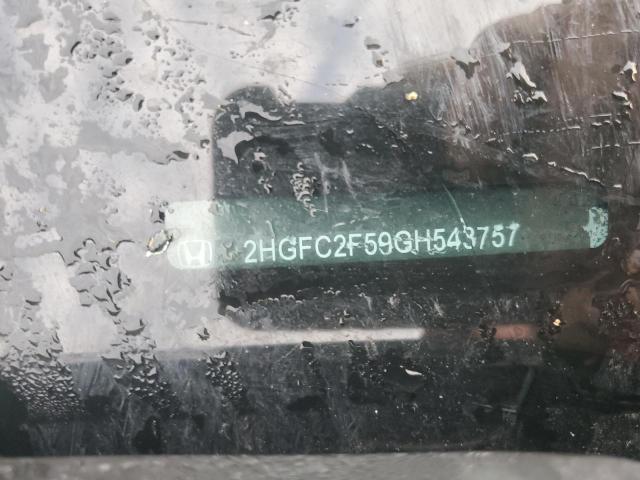 2016 HONDA CIVIC LX 2HGFC2F59GH543757