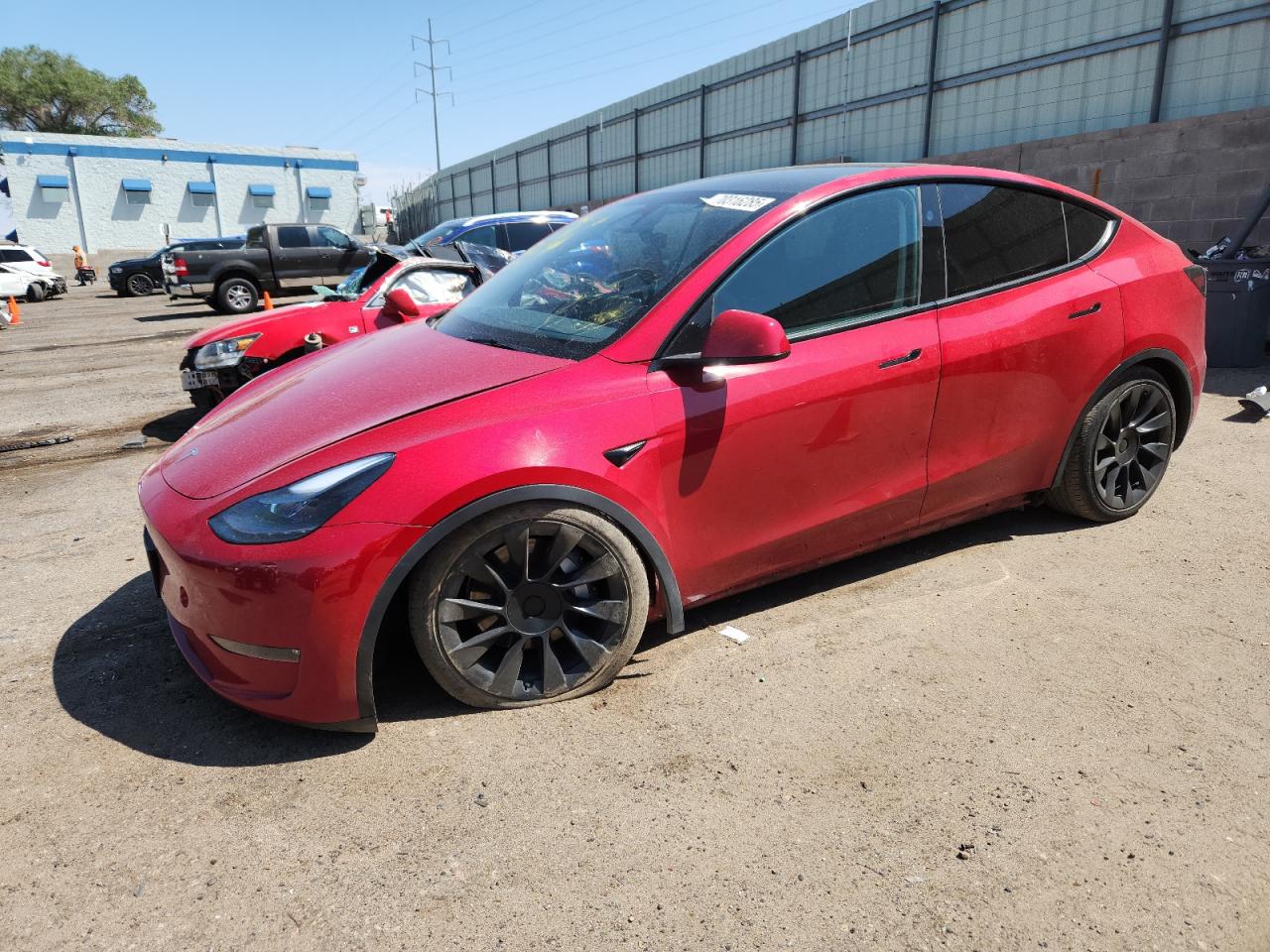Lot #3285743648 2023 TESLA MODEL Y