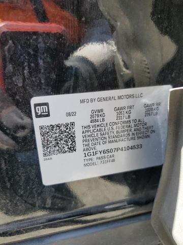 2023 CHEVROLET BOLT EUV L 1G1FY6S07P4104533