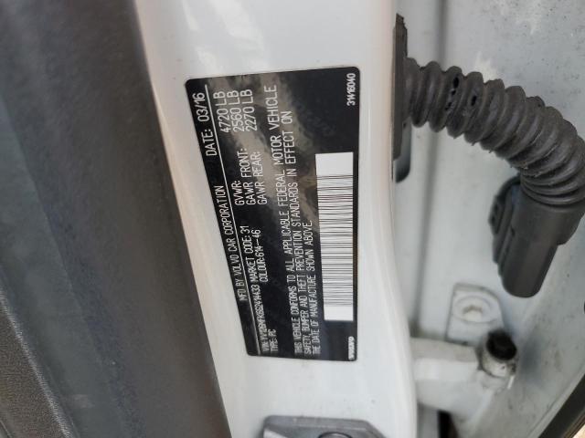 2016 VOLVO S60 PREMIE YV126MFK6G2414433
