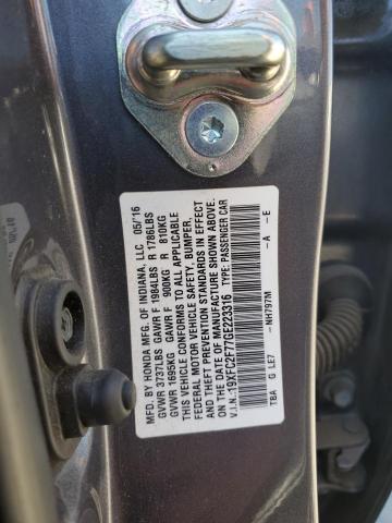 2016 HONDA CIVIC EX 19XFC2F77GE223316