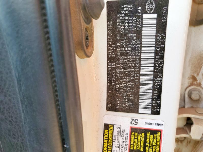 2024 TOYOTA CAMRY SE N 4T1G11AK6RU252306