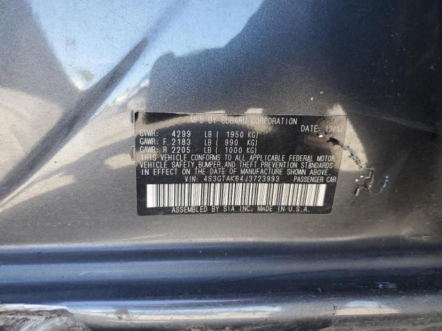 2018 SUBARU IMPREZA SP 4S3GTAK64J3723993