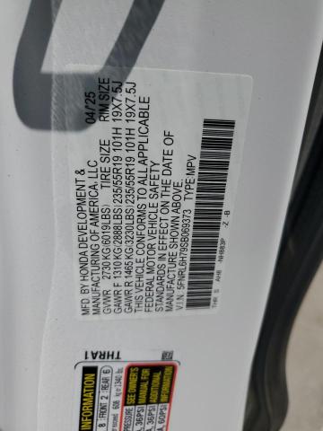 2025 HONDA ODYSSEY SP 5FNRL6H79SB069373
