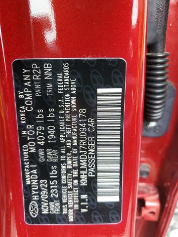 2024 HYUNDAI ELANTRA BL KMHLM4DJ7RU094178