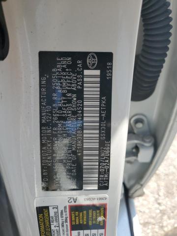 2011 TOYOTA AVALON BAS - 4T1BK3DB7BU404520