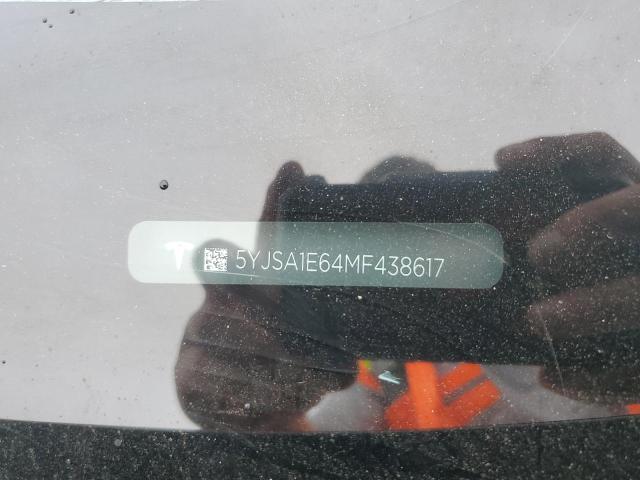 2021 TESLA MODEL S 5YJSA1E64MF438617