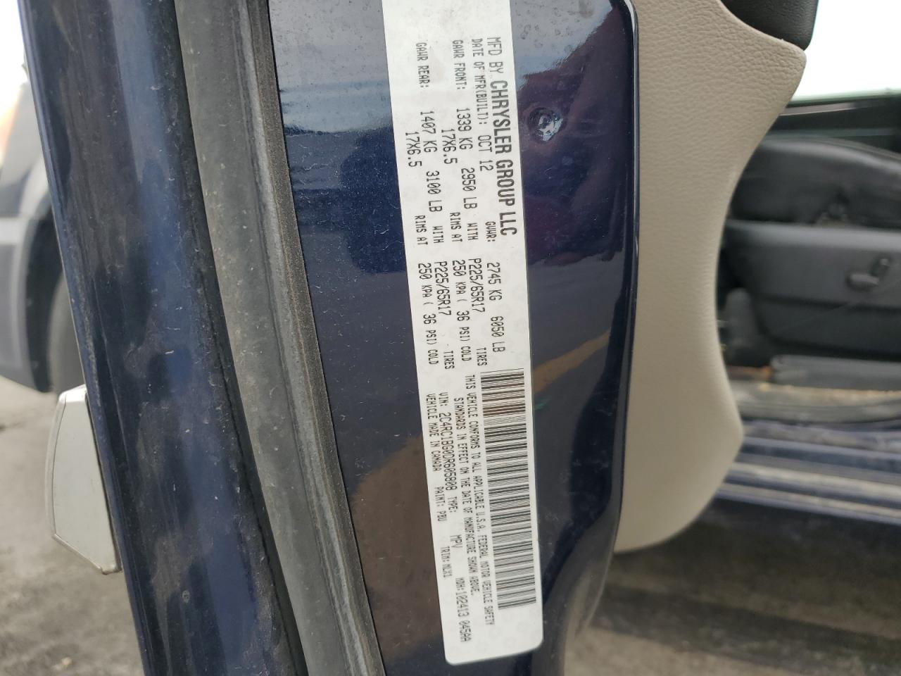 CHRYSLER TOWN & COUNTRY TOURING