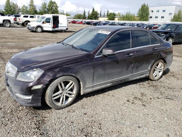 MERCEDES-BENZ C 300 4MAT 2012 brown sedan 4d gas WDDGF8BB0CF872096 photo #1
