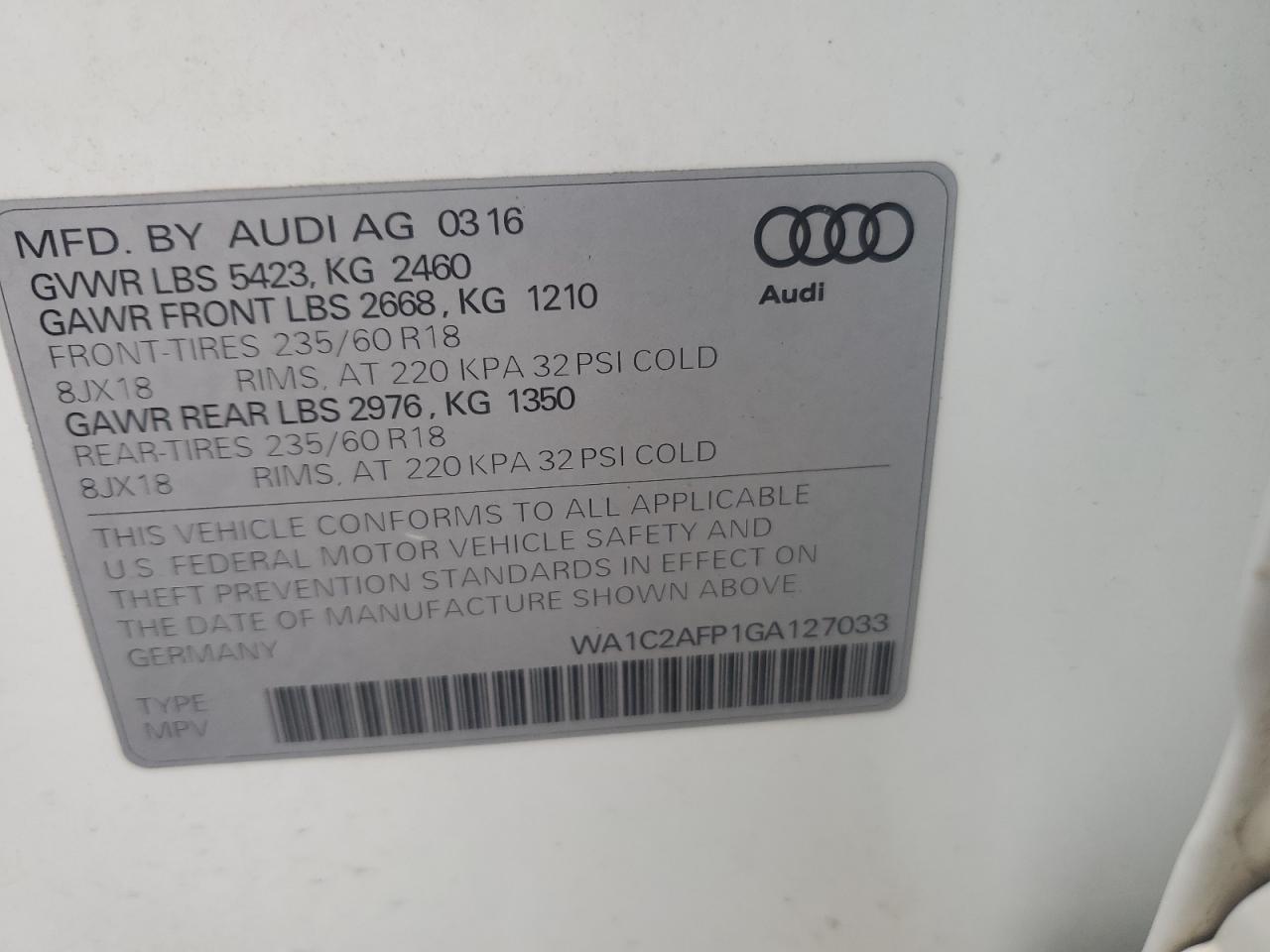 AUDI Q5 PREMIUM