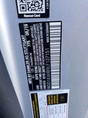 2020 MERCEDES-BENZ E 450 WDD1K6HB9LF127151