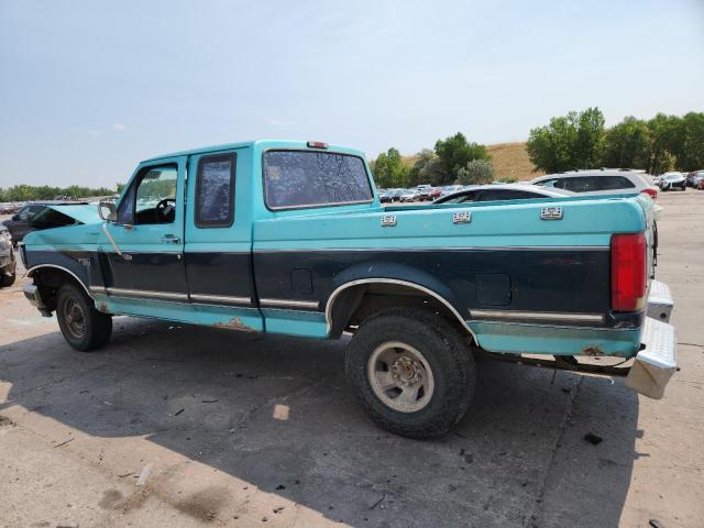 FORD F150 1994 green club cab gas 1FTEX14N9RKA01288 photo #3