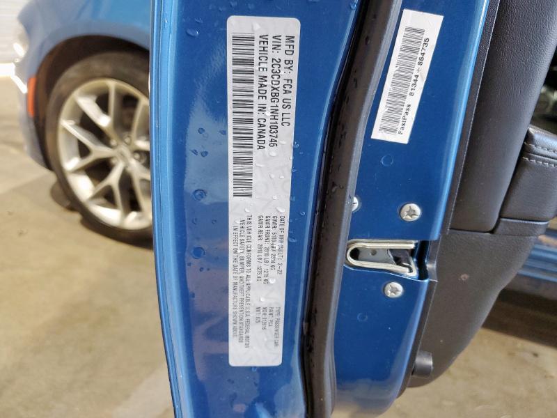 2022 DODGE CHARGER SX 2C3CDXBG1NH103746