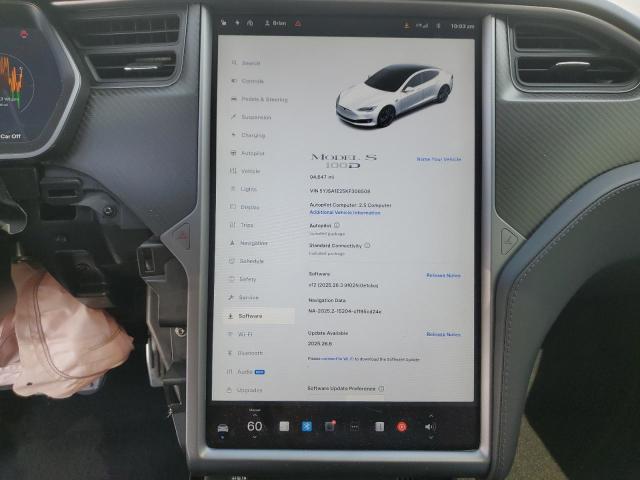 2019 TESLA MODEL S 5YJSA1E25KF306508