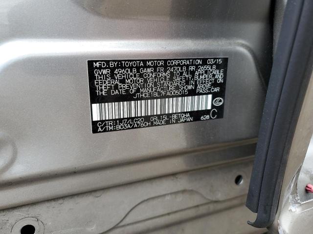 2015 LEXUS GS 350 - JTHCE1BL7FA005015