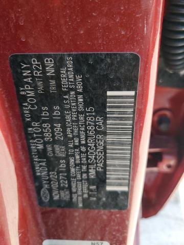 2024 HYUNDAI ELANTRA SE KMHLS4DG4RU687815