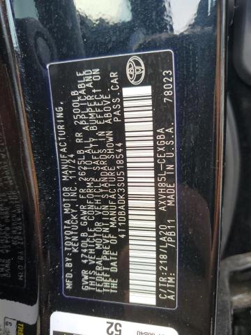 2025 TOYOTA CAMRY XSE - 4T1DBADK3SU518544