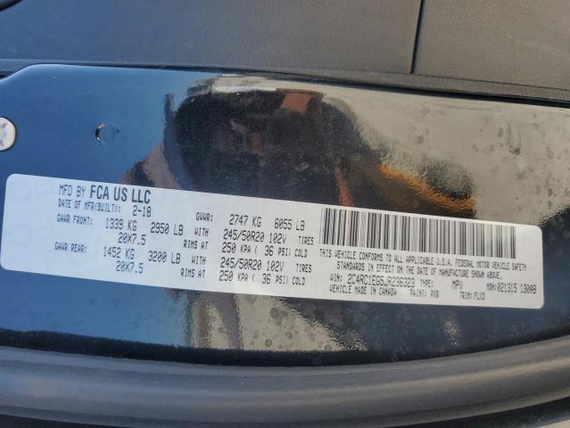 2018 CHRYSLER PACIFICA T 2C4RC1EG5JR236323