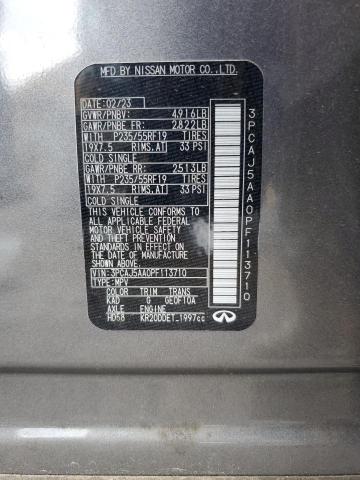 2023 INFINITI QX50 PURE 3PCAJ5AA0PF113710