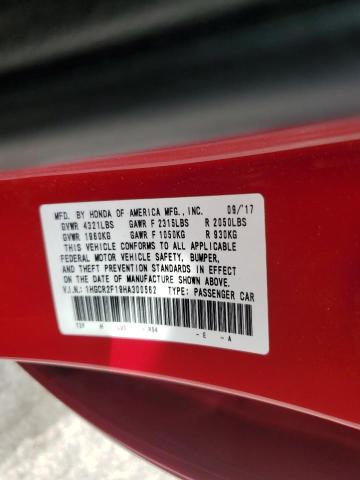2017 HONDA ACCORD SPORT SPECIAL EDITION 1HGCR2F19HA300562